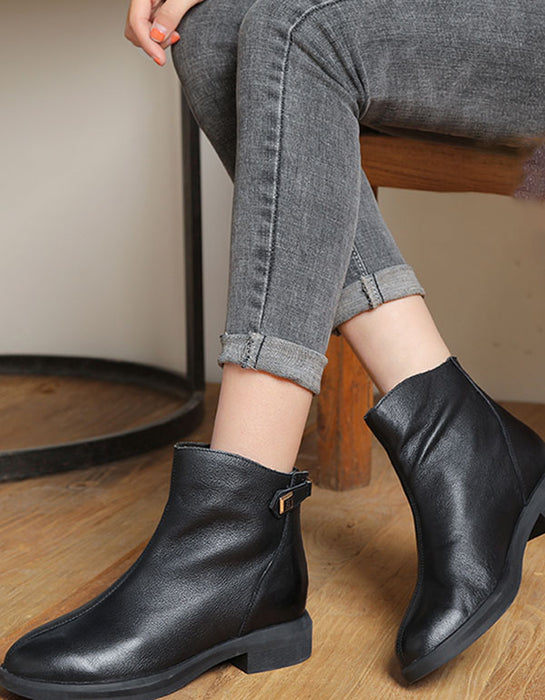 Casual Leather Women Short Boots Feb Shoes Collection 2023 87.00