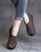 Spring Handmade Retro Soft Leather Ankle Boots 41-42 June New 2020 88.80
