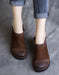 Spring Handmade Retro Soft Leather Ankle Boots 41-42 June New 2020 88.80