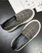 Spring Round Head Flat-heeled Plaid Casual Sneakers Dec New Trends 2020 57.00