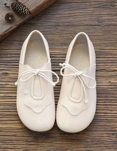 Spring Slip-on Comfortable Lace-up Flat Shoes April Shoes Collection 2023 59.90