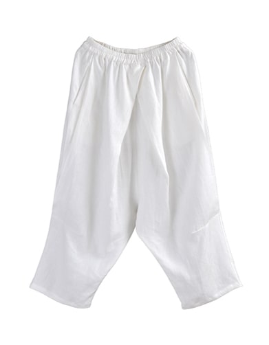 Spring Summer Loose Cotton Linen Pants Bottoms 76.50