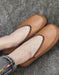 Spring Summer Retro Leather Flats Loafers May Shoes Collection 73.70