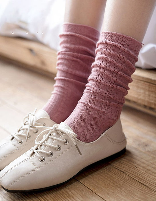3 Pairs Spring Summer Women's Lace Socks Accessories 28.50
