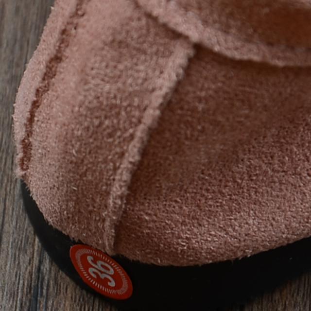 Zapatos planos de ante cómodos para mujer de primavera