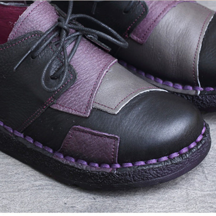Spring Handmade Stitching Retro Shoes 35-43