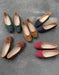 Suede Leather Comfortable Flats Aug Shoes Collection 2022 78.70