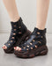 Summer Fish Toe Hollow Wedge Sandals Boots May Shoes Collection 2022 80.00