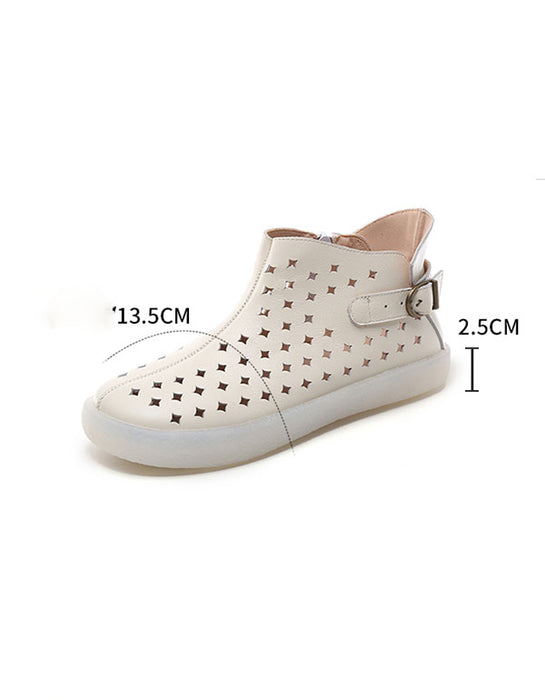 Summer Leather Boots Cow Tendon Big Size 41-43 May Shoes Collection 79.90