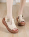 Summer T-strap Front Buckle Wedge Sandals June New 2020 79.90
