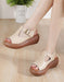 Summer T-strap Front Buckle Wedge Sandals June New 2020 79.90