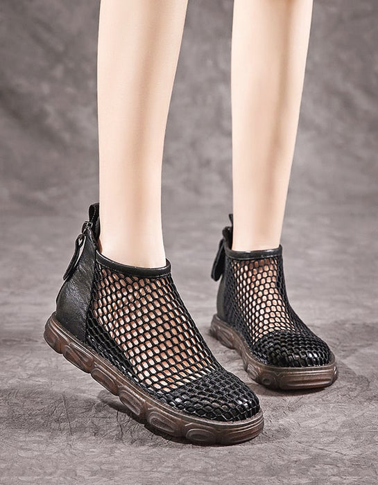 Summer Mesh Breathable Retro Leather Sandals Boots Sep Shoes Collection 2021 79.00