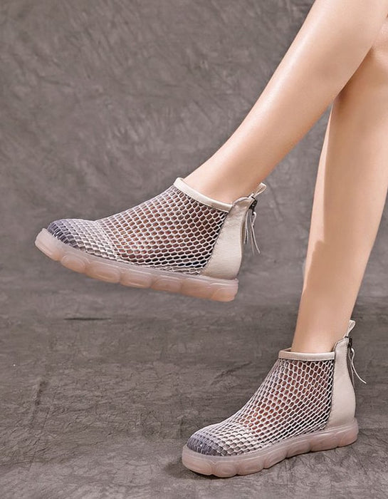 Summer Mesh Breathable Retro Leather Sandals Boots Sep Shoes Collection 2021 79.00