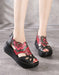 Summer Open Toe Printed Wedge Sandals May Shoes Collection 2021 75.50