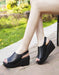 Summer Fish Toes Slingback Wedge Sandals Feb Shoes Collection 2023 78.00