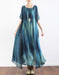 Summer Printed Silk Two-piece Maxi Dress Accessories 74.80