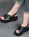 Summer Retro Leather Platform Beach Sandals June New 2020 78.00