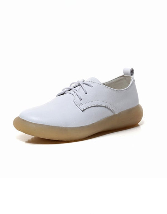 Spring Comfortable Casual Flat Shoes White