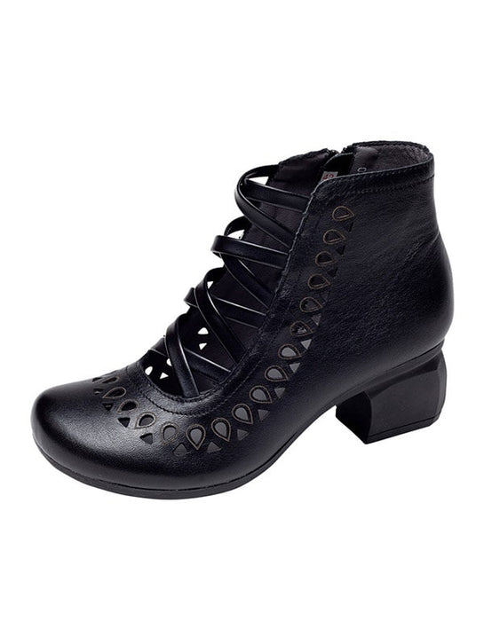 Summer Spring Cross Strap Vintage Chunky Shoes Jan New Trends 2021 83.47