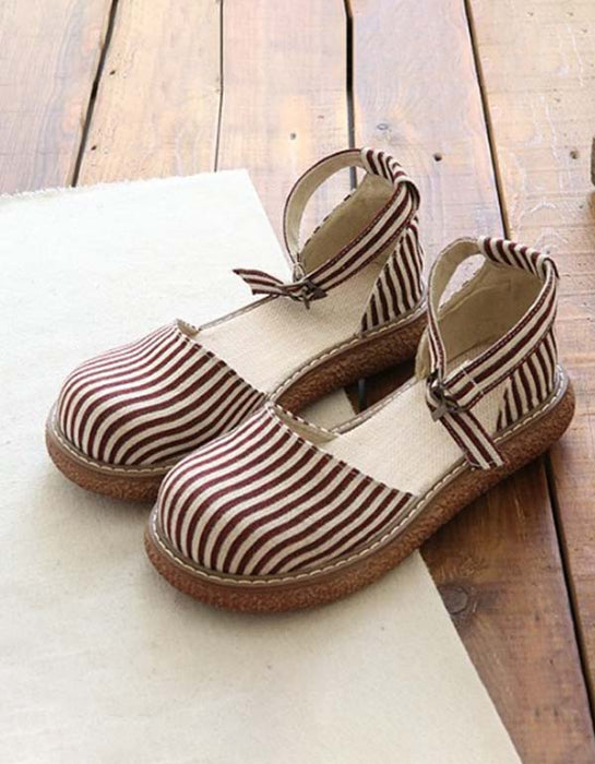 Summer Wide Head Ankle Strap Platform Sandals June Shoes Collection 2021 68.00