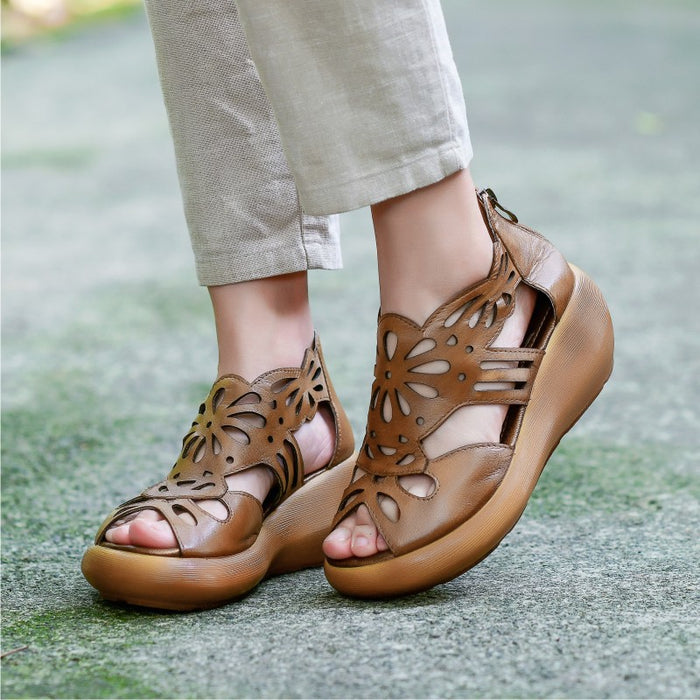 Sandalias de cuña para mujer Summer Hollow