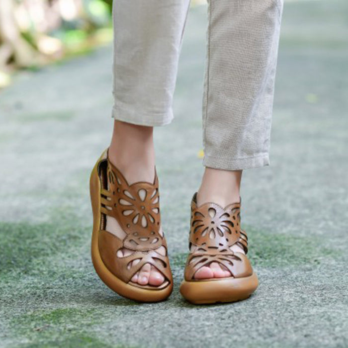 Sandalias de cuña para mujer Summer Hollow