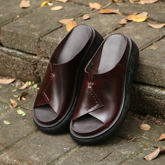 Summer Wedge Retro Slipper | Gift Shoes