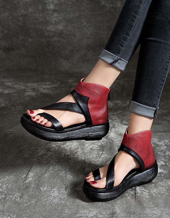 Summer Wedge Retro Fashion Strap Sandals Feb New 2020 88.99