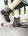 Thick-heeled Comfortable Retro Leather Boots Feb New Trends 2021 78.80