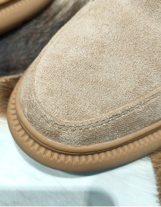 Thick Plush Liner Winter Snow Boots