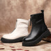 Thick Bottom Fashion Martin Boots White Feb New 2020 89.80
