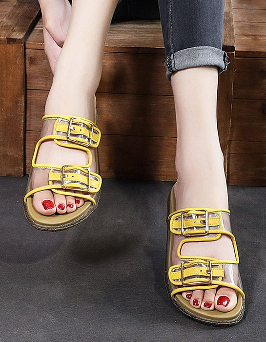 Summer Fashion Transparent Sandals