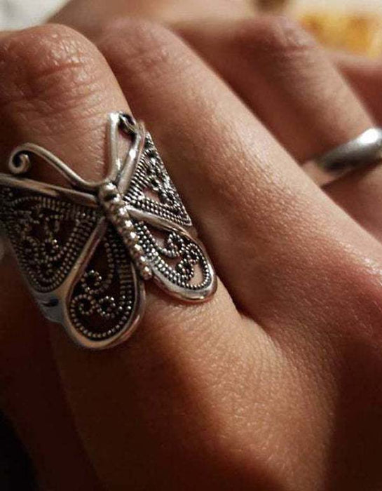 Vintage Butterfly Ring for Women Accessories 18.90