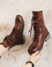Vintage Classic Mid-calf Motorcycle Boots Dec Shoes Collection 2021 198.00