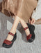 Vintage Flower Ankle Strap Platform Sandals March Shoes Collection 2023 80.50