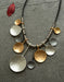 Vintage Metal Tassel Exaggerated Necklace Accessories 37.70