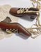 Vintage Sling-Back Lace-up Elegant Chunky Heels June Shoes Collection 2022 79.70