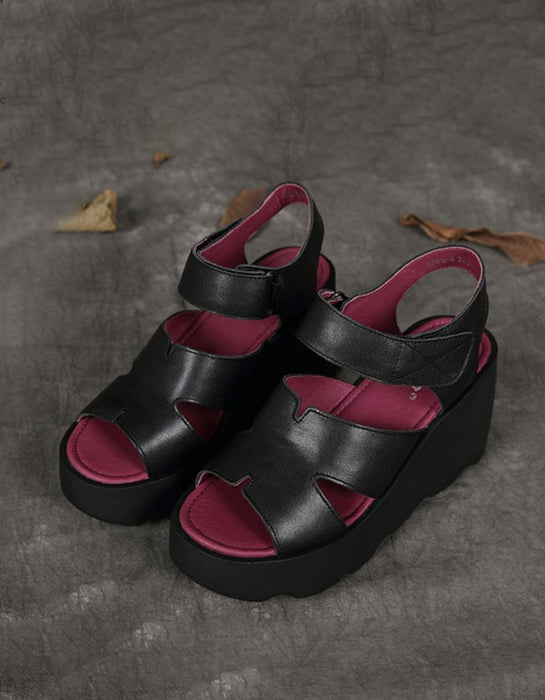 Waterproof Hight Heeled Summer Women's Wedge Sandals