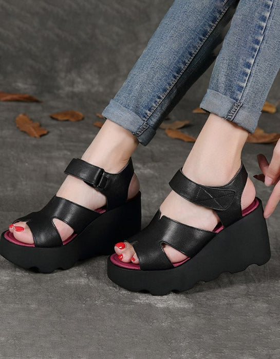 Waterproof Hight Heeled Summer Women's Wedge Sandals — Obiono