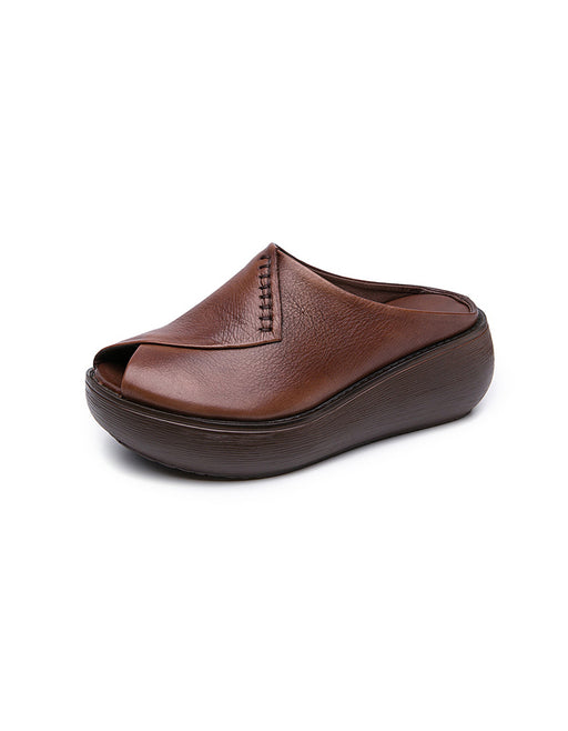 Handmade Comfortable Leather Slippers | Obiono
