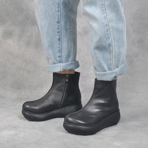 Wedge Retro Women's Short Boots | Gift Shoes Jan New 2020 88.30