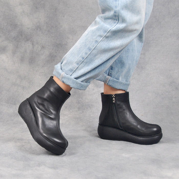 Wedge Retro Women's Short Boots | Gift Shoes Jan New 2020 88.30