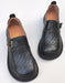 Wide Head Buckle Retro Leather Loafers Jan Shoes Collection 2022 78.40