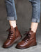Winter Autumn Retro Leather Ankle Boots Dec Shoes Collection 2022 108.40