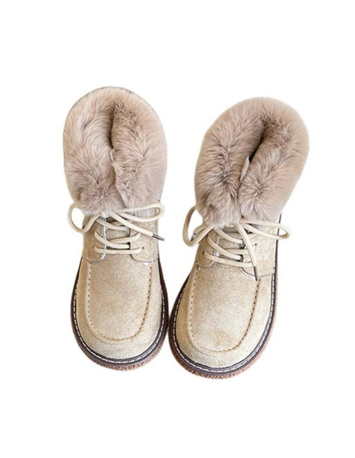 Winter Comfortable Suede Fur Boots Dec Shoes Collection 2022 77.00