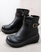 Winter Non-slip Retro Leather Ankle Wedge Boots Sep New Trends 2020 97.00