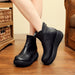 Retro Leather Plush Winter Wedge Boots December New 2019 82.00