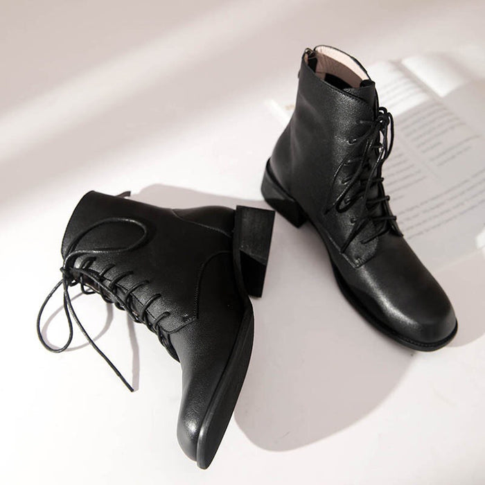 Winter Retro Handsome Short Boots 34-43 | Gift Shoes