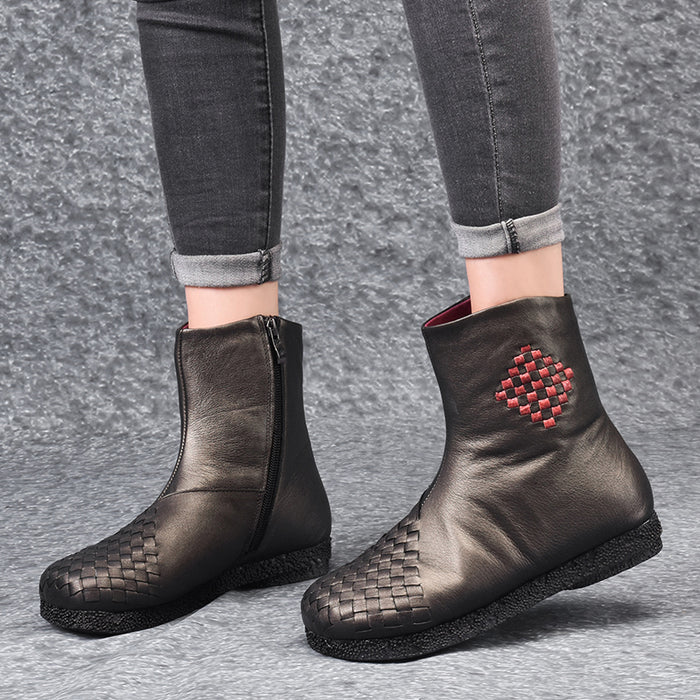 Winter Retro Velvet Women Boots | Gift Shoes