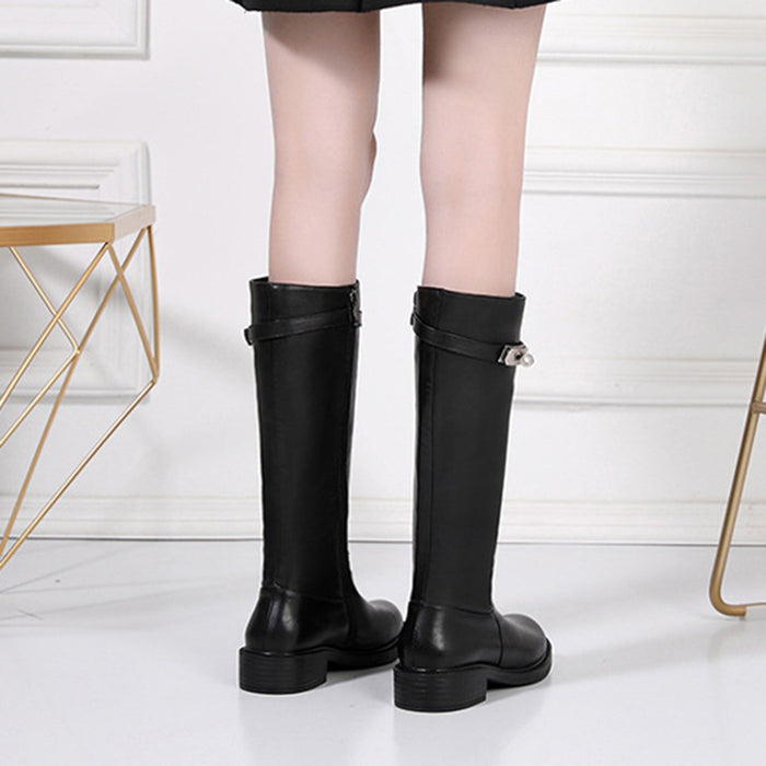 Winter Upscale Leather Women's Boots | Gift Shoes